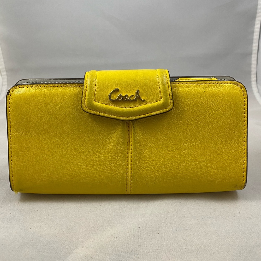 Yellow Coach wallet